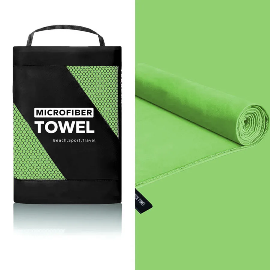 Grande serviette de plage microfibre anti-sable séchage rapide_voghion.com