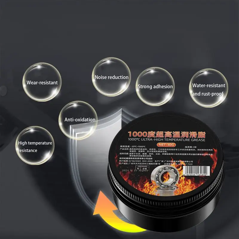 High-Temperature Resistant All Purpose Grease Car Door Noise Elimination Marine Bearing Grease Waterproof Maintenance Lubricant car lubricant grease lubricant