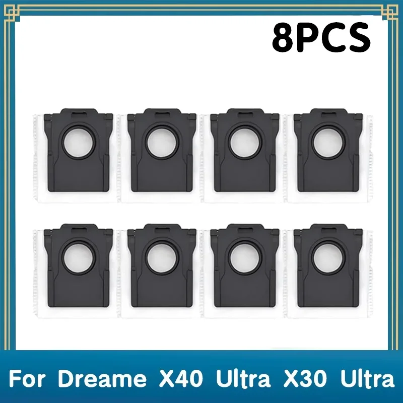 15 Sacchetti Polvere Di Ricambio Per Dreame X40, X40 Pro, X40 Ultra, X30 Pro Ultra, L10s Pro Ultra - Compatibili Con Robot Aspirapolvere - 2