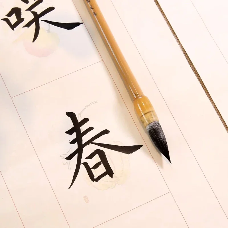여우털 멀티 헤어 캘리그래피 붓펜 중간 사이즈 일반 서예용 중국 붓펜 공식 러닝 캘리그라피 붓펜