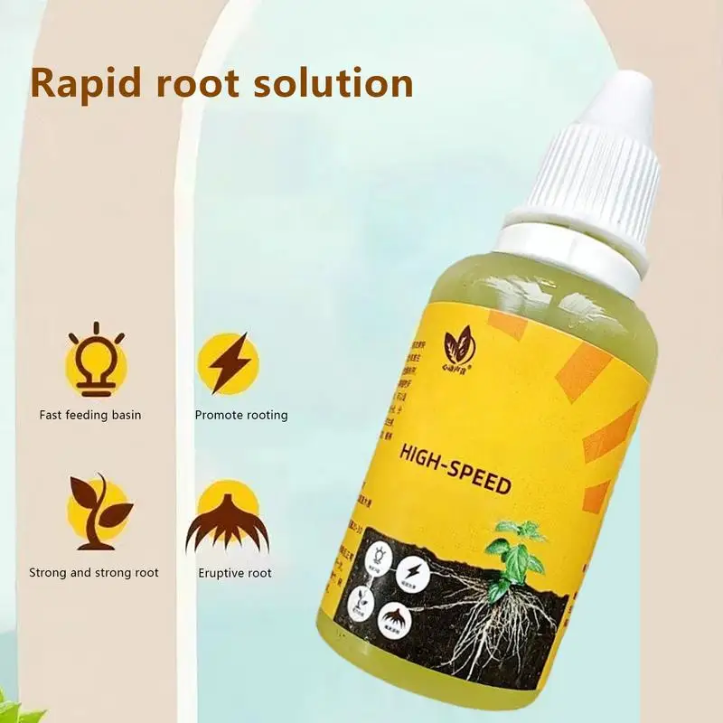 Plant root nutrient solution Rapid rooting fertilizer Liquid root fertilizer Rapid rooting fattening organic fertilizer plant fertilizing concentrate plant root stimulator