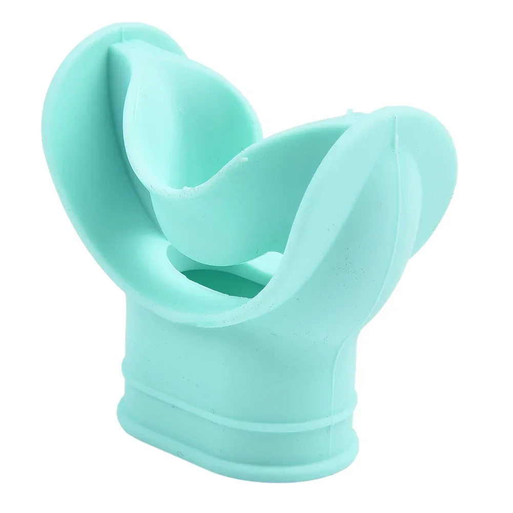 Diving Snorkel Octopus Regulator Bracket Silicone Scuba Diving Snorkel Regulator Silicone Mouthpiece Bracket Holder Swimming Equipment