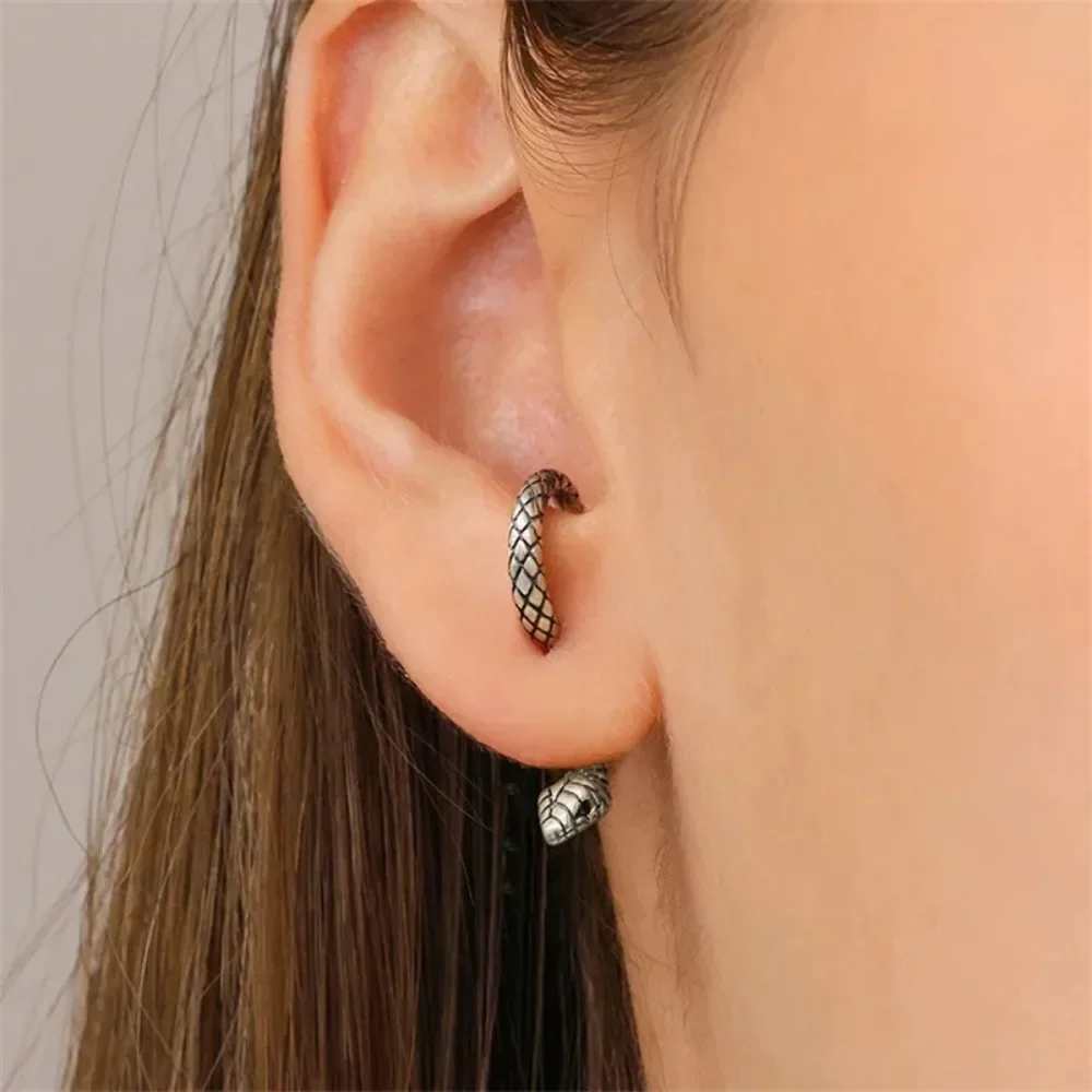 Animal Shapes Ear Studs Exquisite Gothic Snake Earrings Retro Fashion Punk Studs Earring Accessories Jewelry Girl