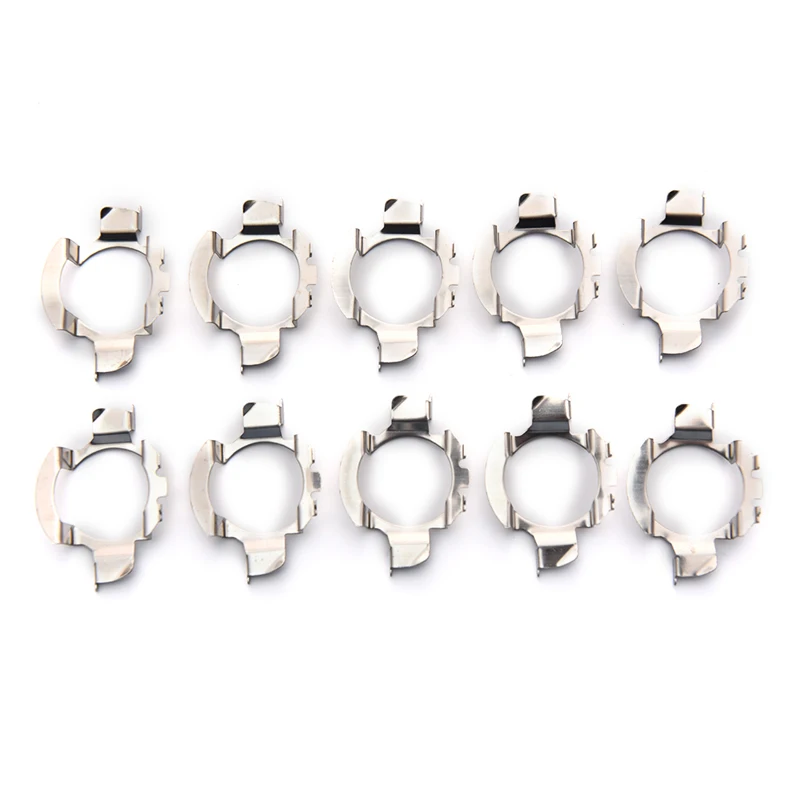 10 Pcs H7 Adapter Headlamp Socket Car Led Bulb Holder Lamp Base For D101