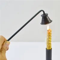 1PC Bell-shaped Candle Snuffer Long Handle Fire Extinguisher Candle Wick Cover Anti-smoke And Smell DIY Making Gifts Home Decor 6