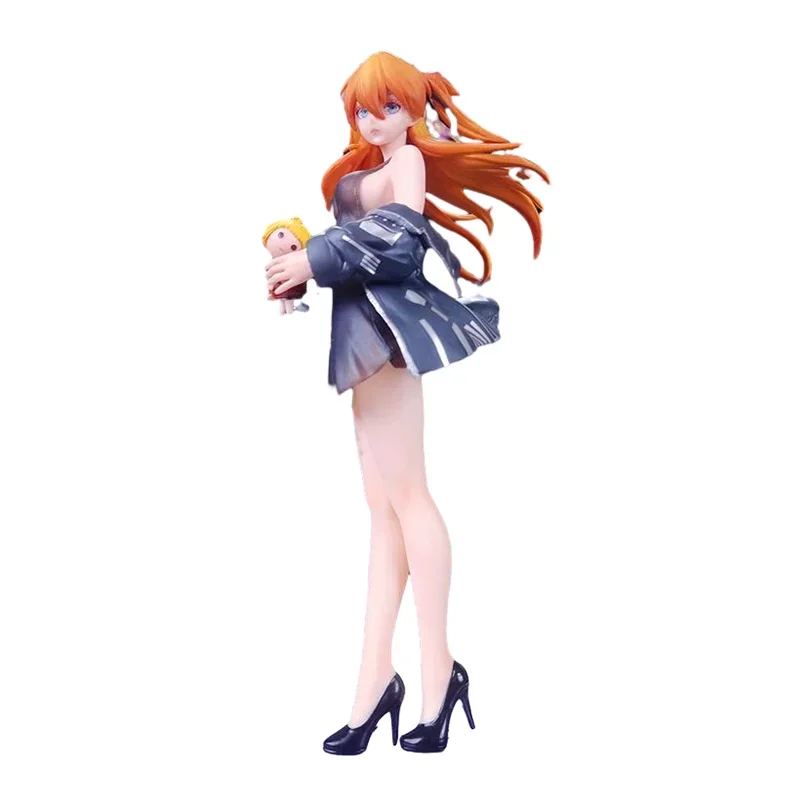 

25cm Sling Asuka Langley Soryu Action Figurine Anime Eva Figure Eva Figures Pvc Collectble Models Doll Toys Statue Birthday Gift