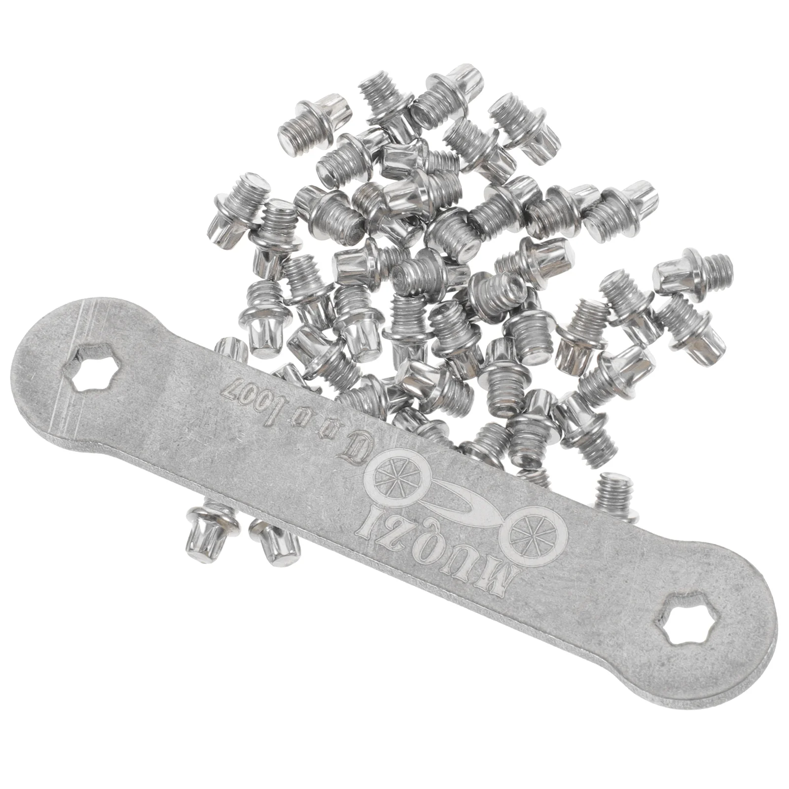 

Pedal Cleats Anti-Slip Screw Bike Accessories Quincunx Bolt Steel Nail Bicycles Parts Accesories