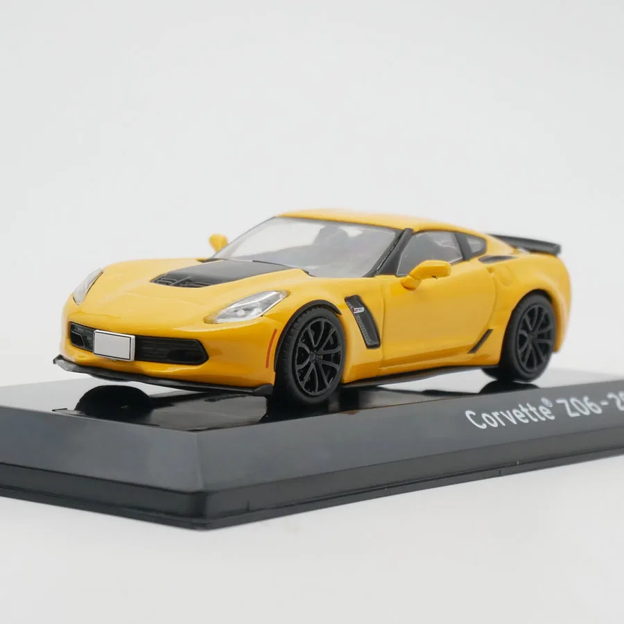 

Литая игрушка в масштабе 1:43 Corvette Z06 2017 Supercar, Модель гоночного автомобиля, классические подарки для взрослых, коллекция сувениров, статический дисплей