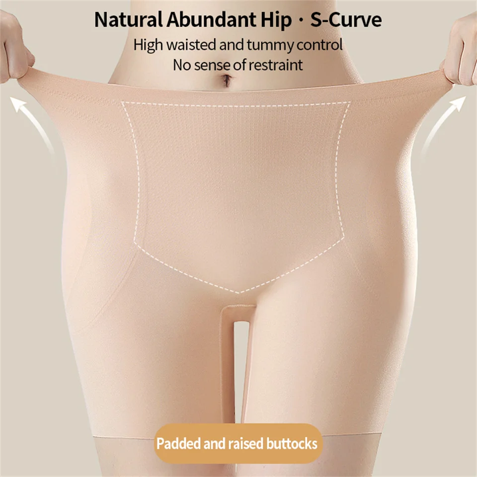 Minxilim Belly Reducing Panties Tummy Shaper Fake Butts And Hips Detachable Pad Body Shapewear Woman Underwear