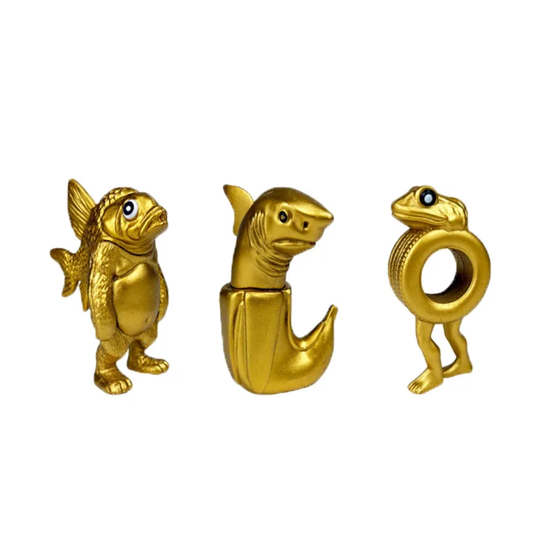 12Pcs Gold Italian Brainrot Action Figure Toy Set Tung Tung Tung