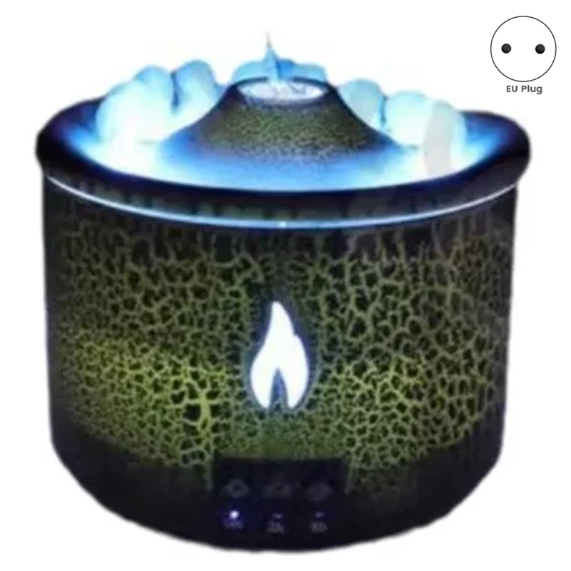 Flame Full Of Cracks Small Volcano Household Sprayer Fragrance Machine Silent Aroma Deodorizer