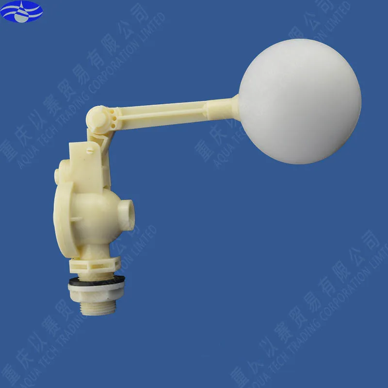 Plastic Float Valve Switch G3/4 DN20 Float Switch Liquid Water Level Automatic Water Supply Valve for Tank Cooling Tower