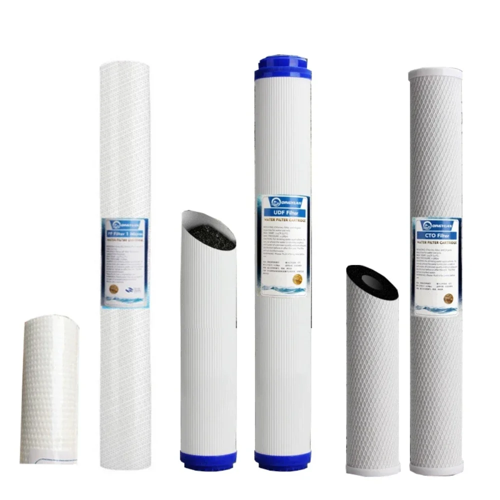 Whole House Water Filtration Replacement Set - High-Quality Sediment Filters (3-Pack)