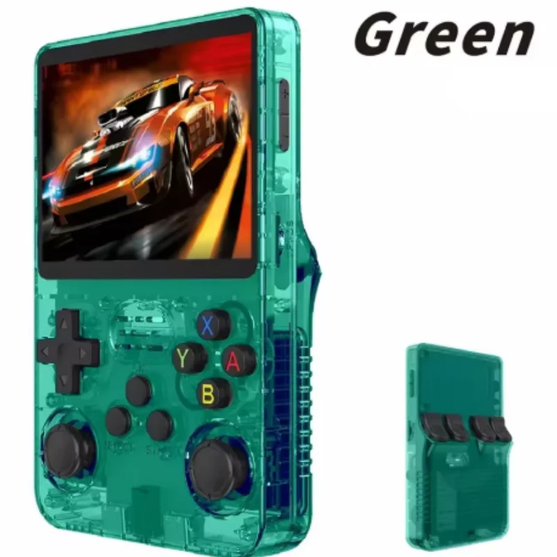 NEW BOYHOM R36S 100%Genuine ARKOS Handheld Game Console Linux System 3.5 Inch IPS Screen Player_voghion.com