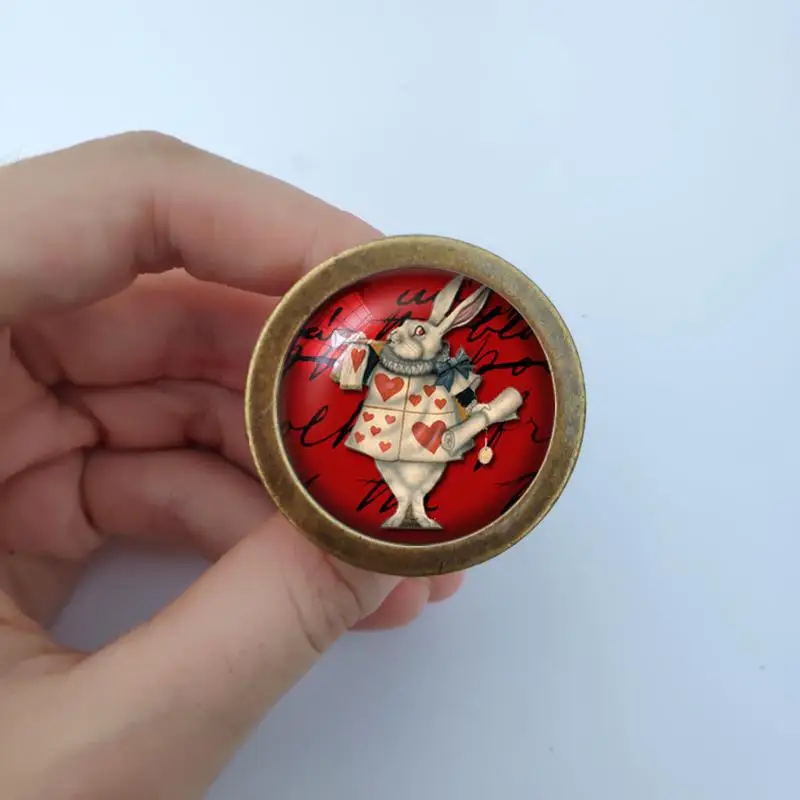 Alice Gabinete e Dresser Maçanetas Vidro Abobadado Cabochão Maçanetas Puxar Móveis