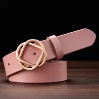 Stylish Classic Buckle Leather Belts 5
