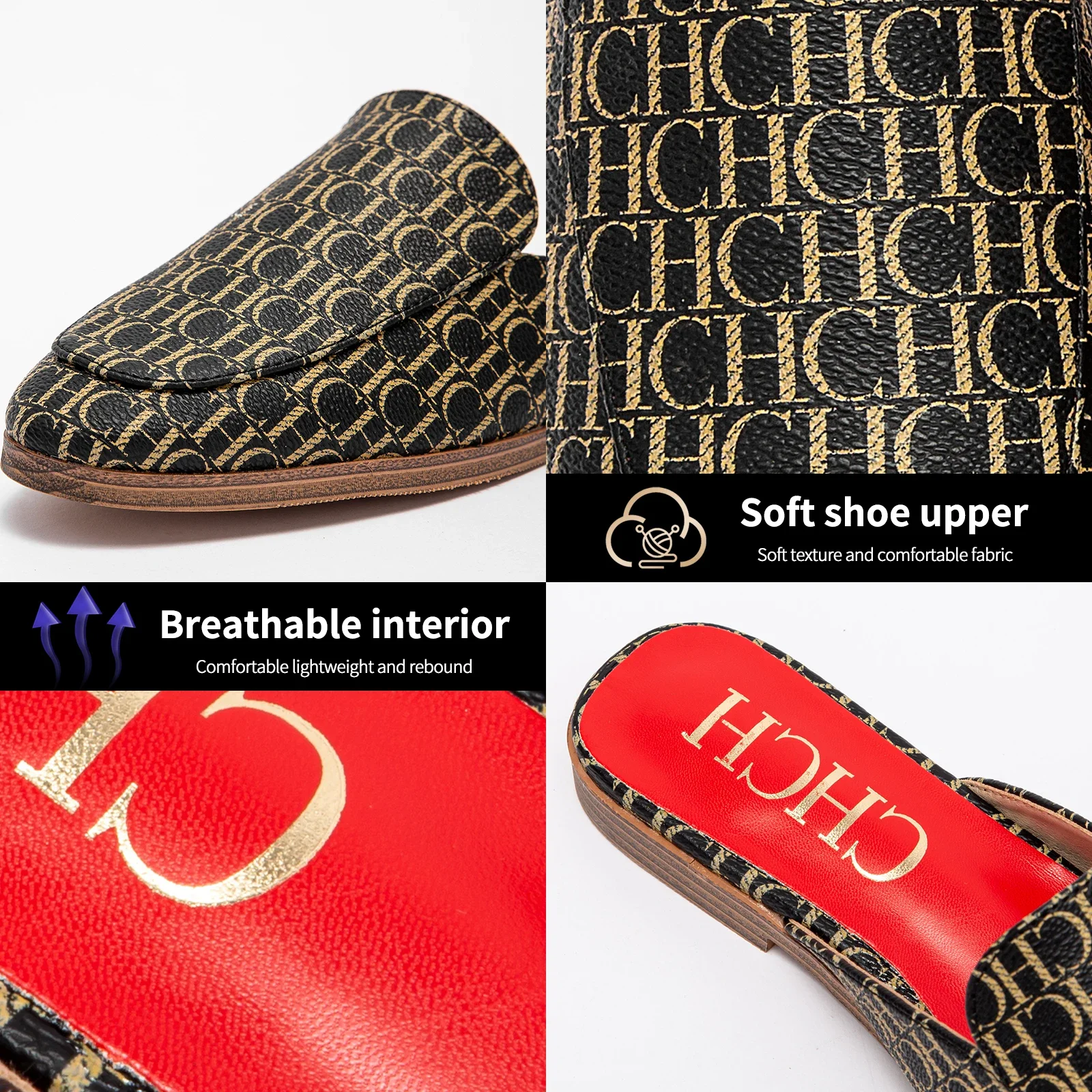 حذاء مسطح مدبب غير رسمي للسيدات ، شبشب مريح خفيف ا...