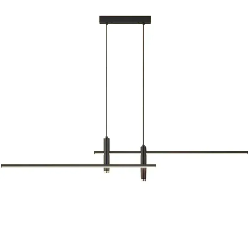 Modern Minimalist LED Pendant Light Restaurant Table Line Light Nordic Creative Bar Counter Long Indoor Lighting Pendant Light