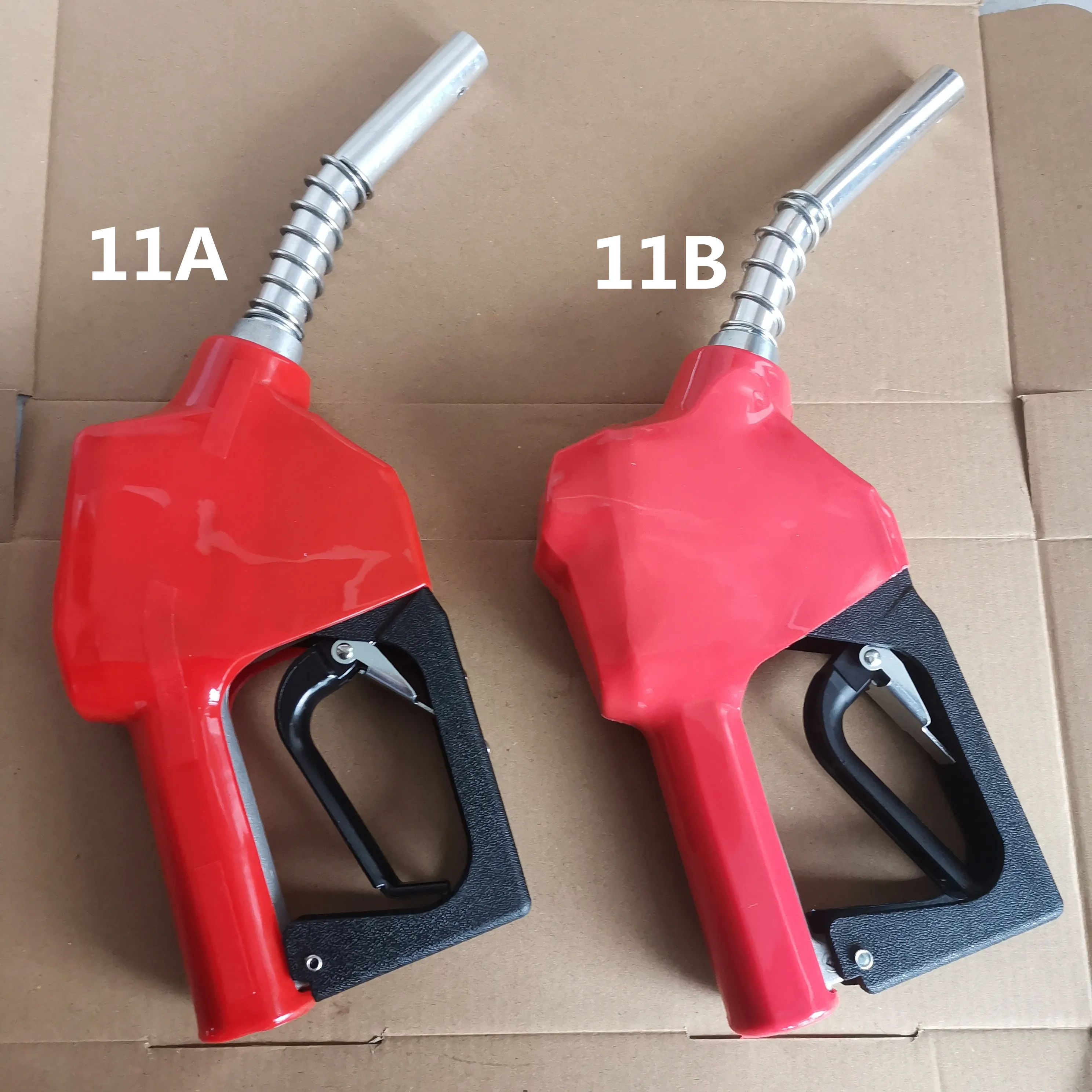 Pistol Dispenser Automatic Shut-Off Fuel Petrol/Gasoline/Diesel Oil Filling Gun Aluminum Alloy Refilling Nozzle 11A 11B