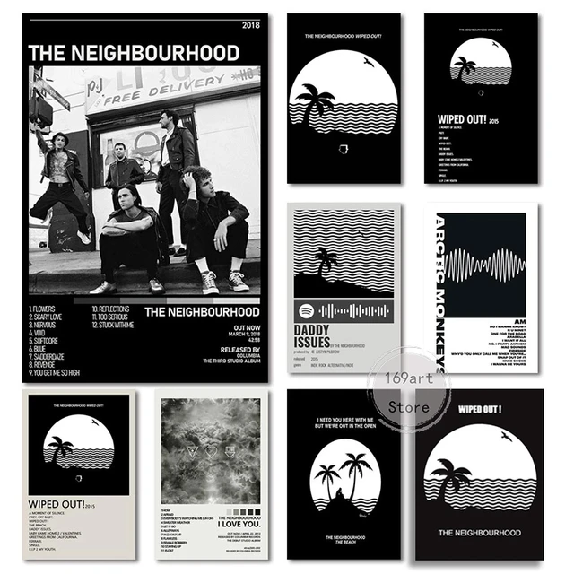  The Neighborhood Poster Rock Band Wiped Out Music