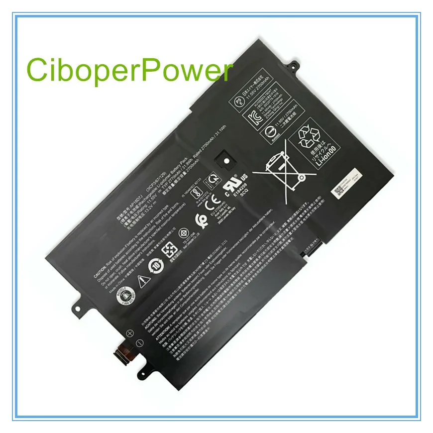 

Laptop Battery AP18D7J 11.55V/2770mAh/31.9For 2019 Swift 7 SF714-52T series 71JW 74AT 50QJ 54XE 70XR 598Y 72QY