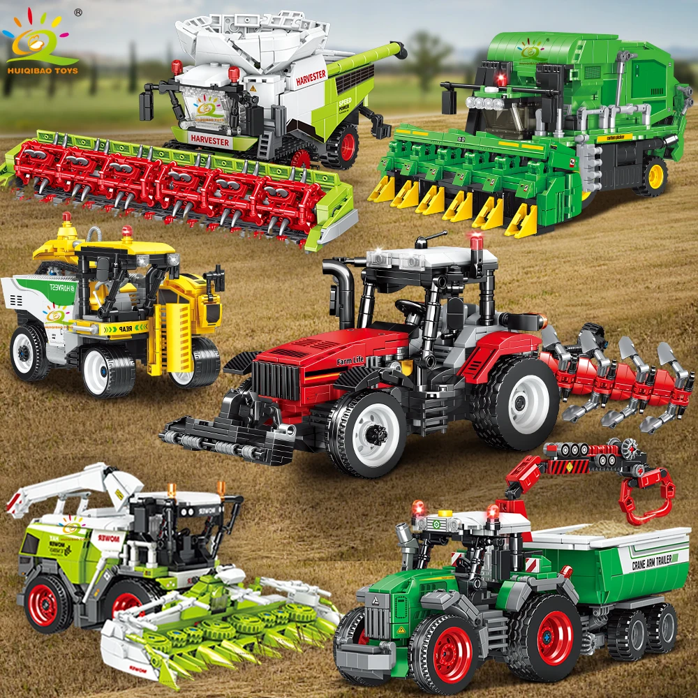 Farmer Truck & Tractor Building Set 1