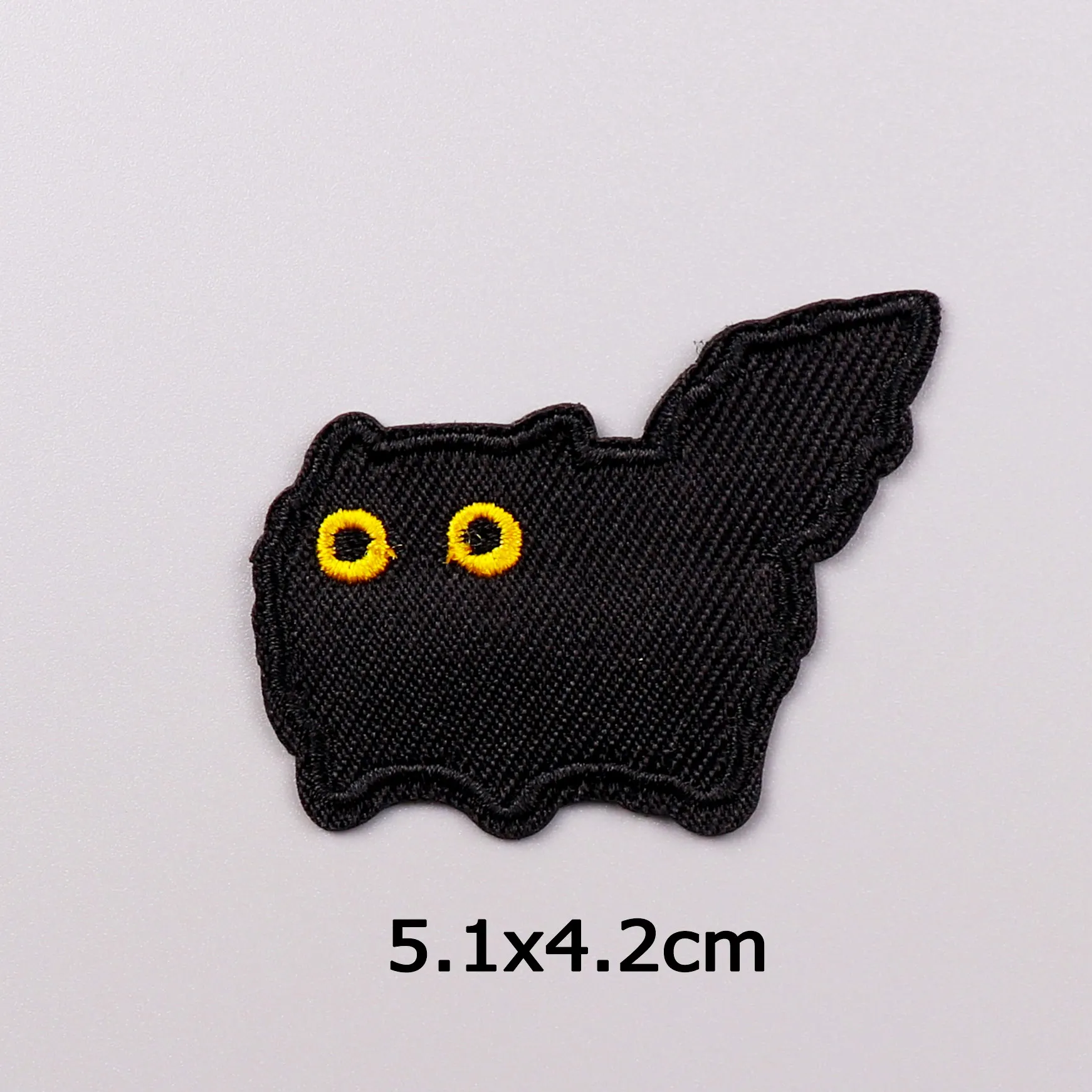 Cartoon Rainbow Cat Embroidered Patches DIY Animal Applique Clothing Thermoadhesive Patches For Clothing Stickers