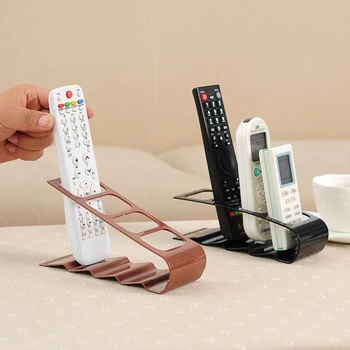 Organizzatore per Telecomandi a 4 Scomparti, Creativo Portaoggetti da Scrivania, Supporto in Plastica Multiuso per Scrivania