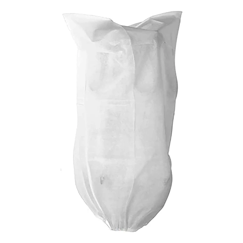 3 Pcs Plant Cover Frost Protection Frost Protection Plant Cover Reusable Blanket With Drawstring, For Cold Winter Weather