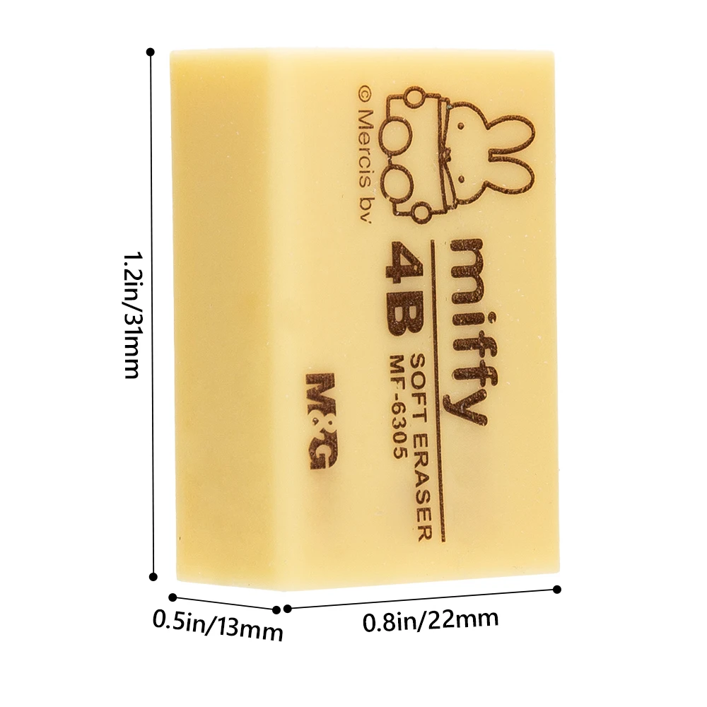 pencil eraser M&G 30pcs Miffy for Examination 4B