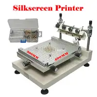 ZB3040H PCB Cjip Stencils Printer Manual Silkscreen Glue Printing Machine 300x400mm Working Size for PCB Solder Paste Printing 1