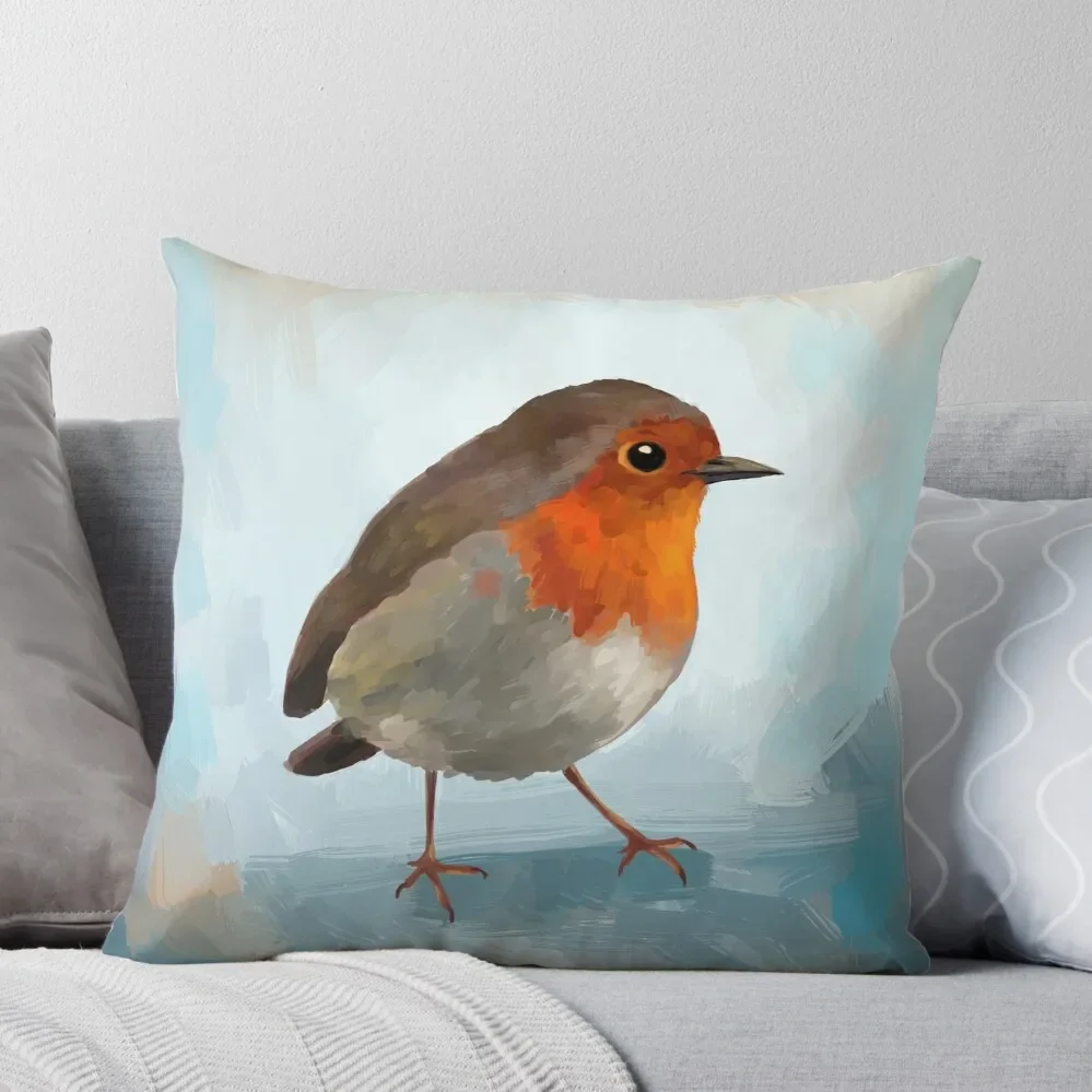 

Robin Throw Pillow Sofas Covers autumn pillowcase
