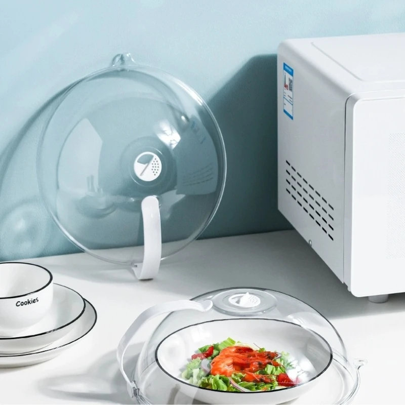 GIANXI 전자 레인지 가열 스플래시 커버, 내유성 특수 커버, 투명 고온 저항 플라스틱 커버