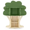 Delta Children Tree Bookcase - Greenguard Gold Certified, Fern Green/Crafted Natural 1