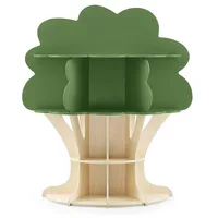 Delta Children Tree Bookcase - Greenguard Gold Certified, Fern Green/Crafted Natural 1