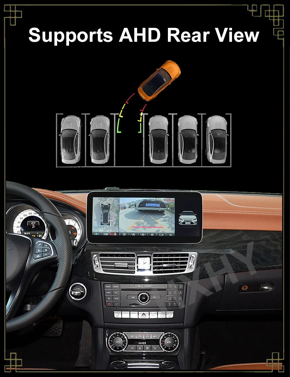 Qualcomm 12.8inch Android 15 8Core 12+256G Car Radio Multimedia BT Auto For Benz