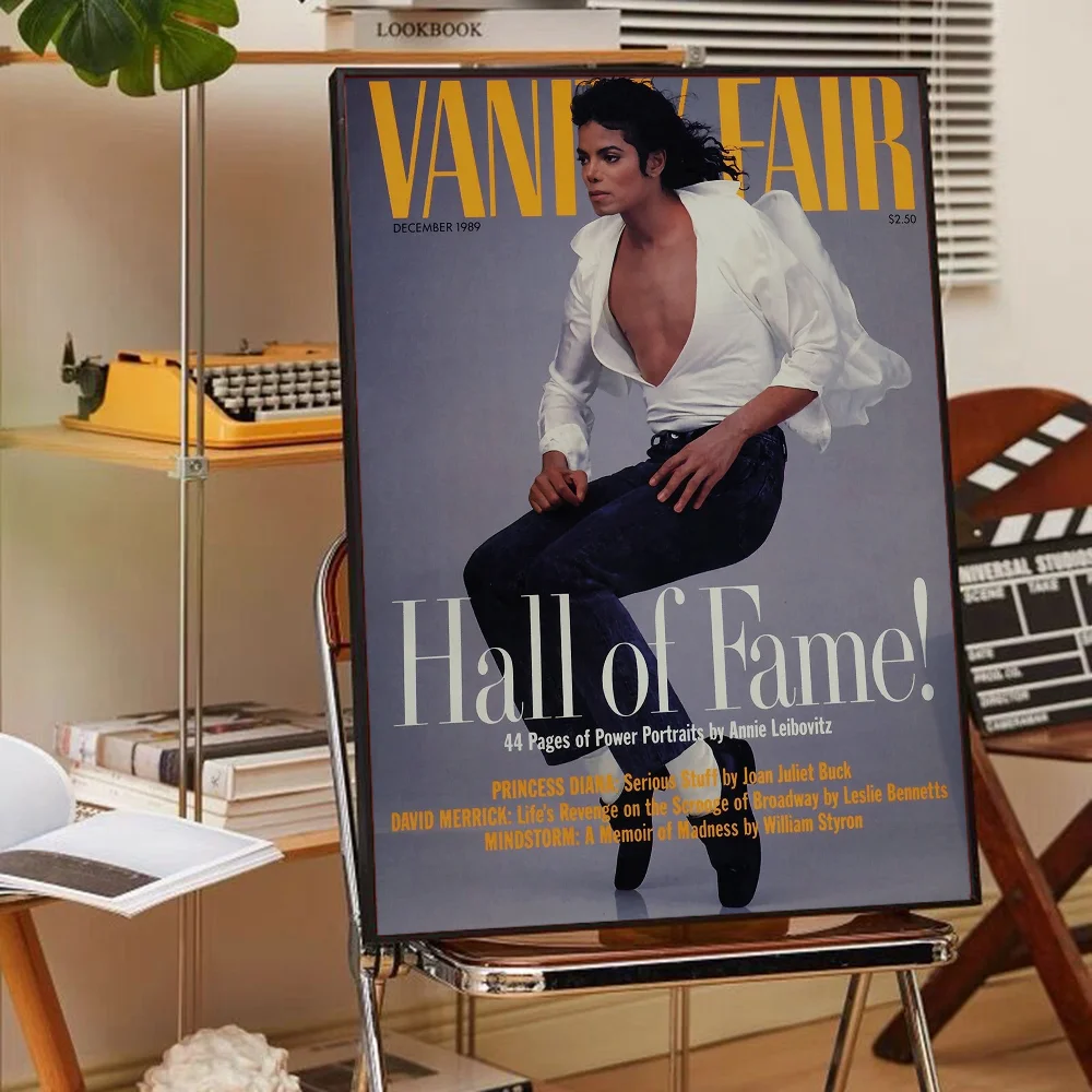 Michael Jackson Classic Vintage Posters Whitepaper Prints Posters Artwork Kawaii Room Decor