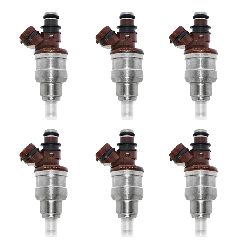 

Set(6) Fuel Injectors Car Fuel Injectors For 1989-1995 Toyota 4Runner Pickup T100 3VZE 3.0L V6 23250-65020 23209-65020