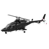Eachine E188S AirWolf 2.4G 9CH 6G GPS Optical Flow Localization LiDAR TOF Altitude Hold Dual Brushless Motor RC Helicopter RTF