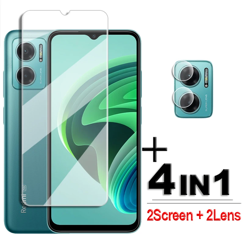 For Xiaomi Redmi 10 5G Glass Redmi 10 10C 9 9C 9A 9T Tempered Glass Full Glue Screen Protector For Redmi 10 Lens Film 6.58 inch 3pcs protection glass for xiaomi redmi 9 power prime 9a 9at 9c 9i 9t note 10 pro 5g 10s 10t tempered screen protector cover film