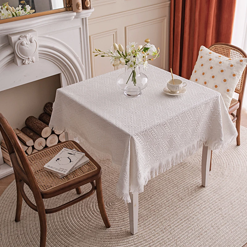 

fabric knitted round table dessert tabl