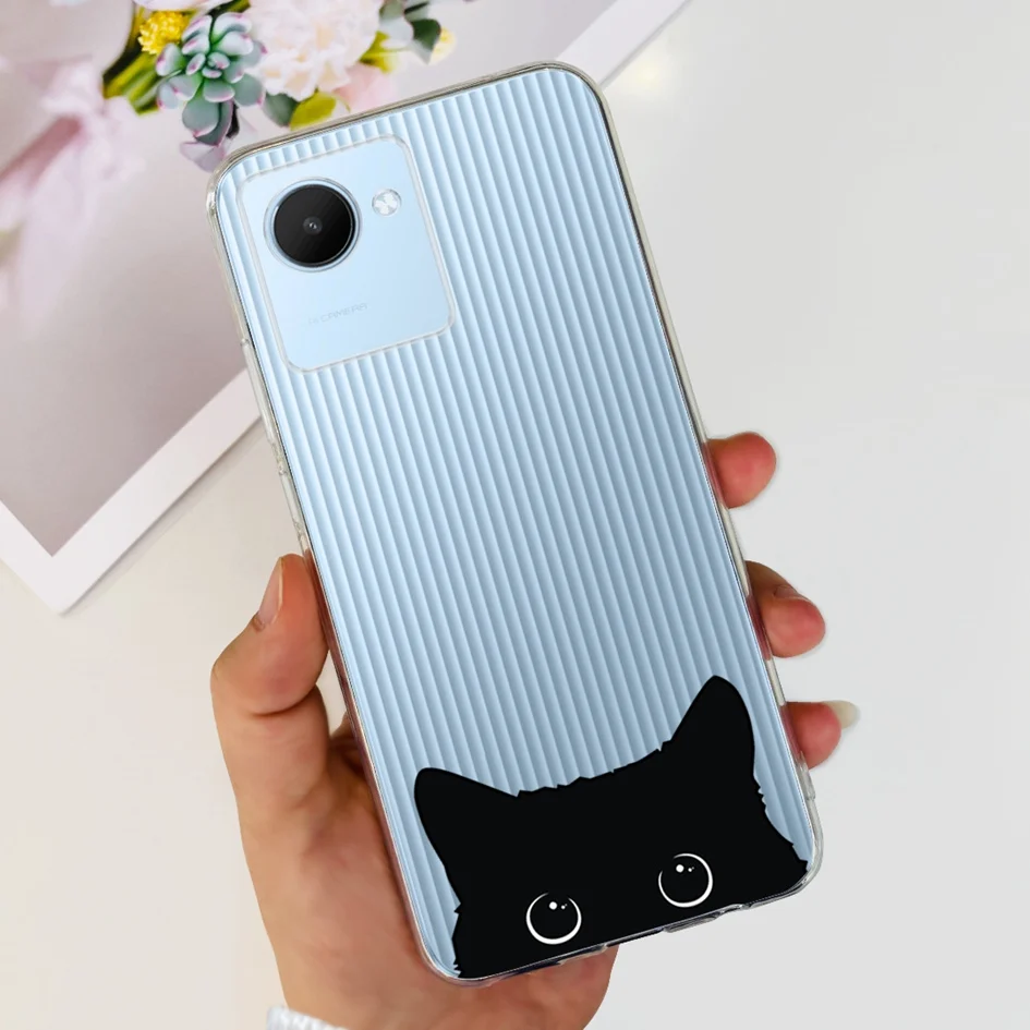 Fashionable Marble Cartoon Soft Phone Case - Bumper Cover