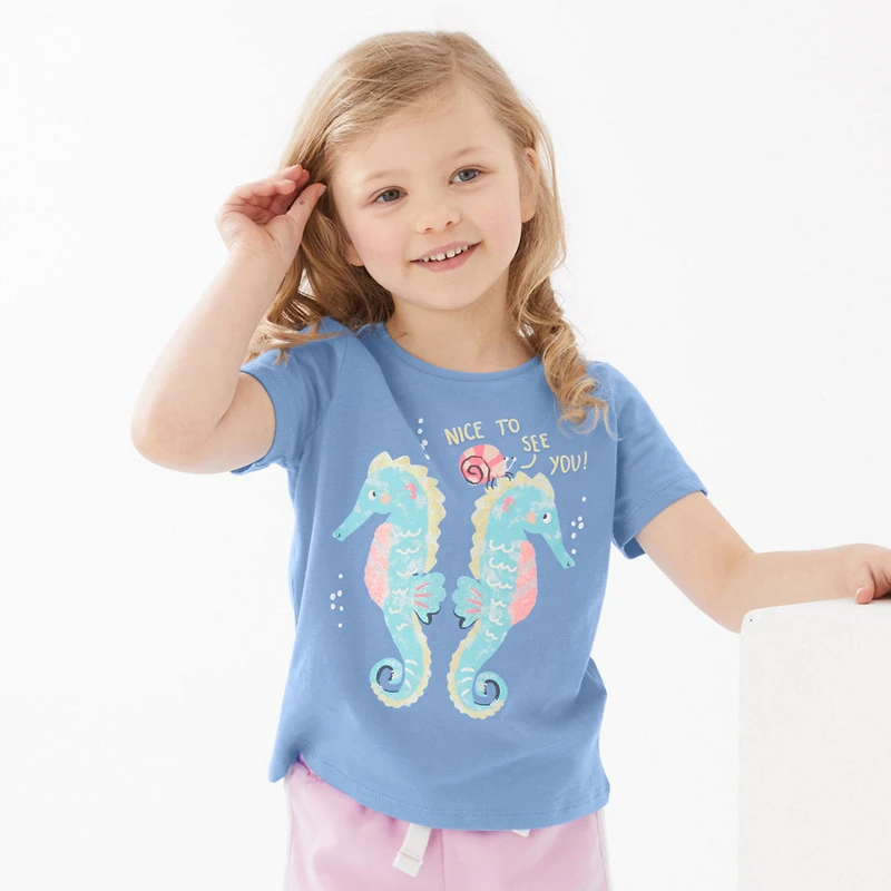 Tshirts Short Sleeves Girl Baby Short Sleeve Tshirt Children's T