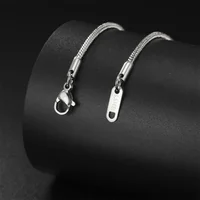 My Shape JOChoker-Collier Rond en Acier Inoxydable pour Homme et Femme, Bijoux à la Mode, Cadeaux, 0.9mm, 1.2mm, 2mm 4