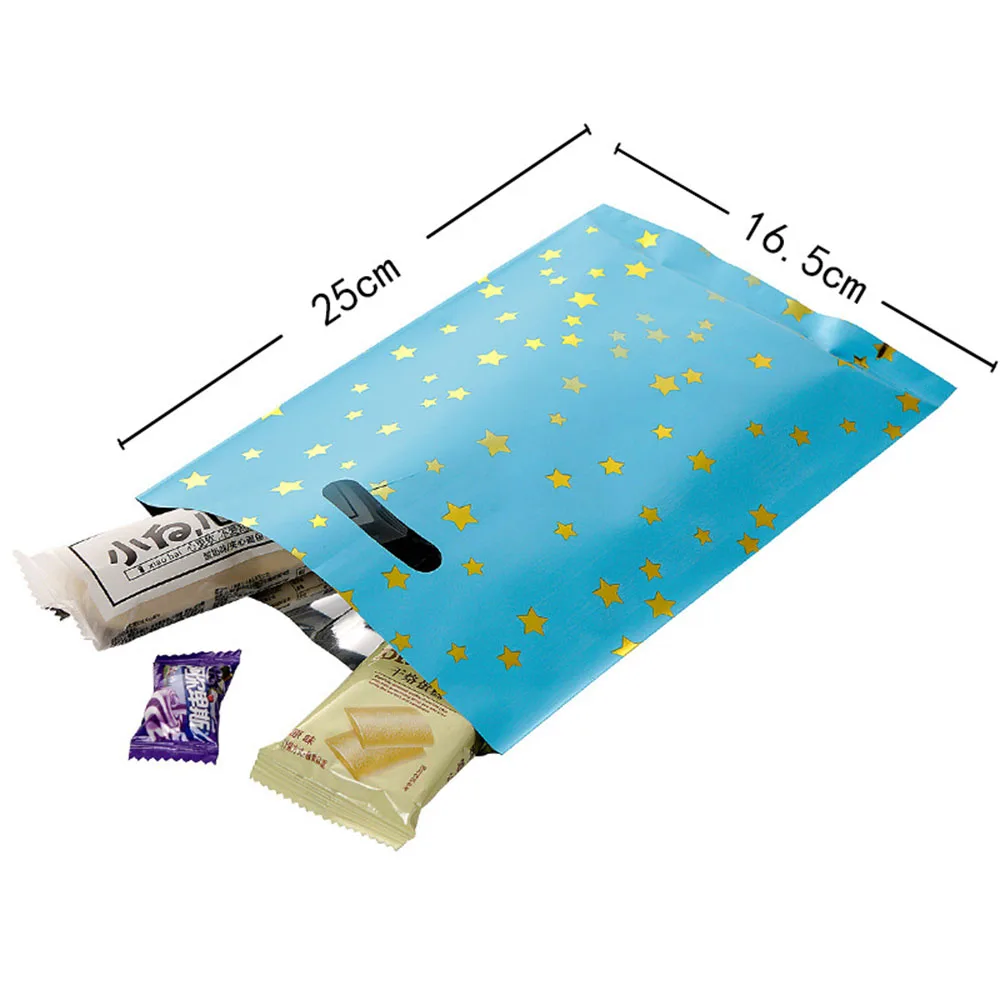 10/30 Stück Bunte Geschenktüten Party Geburtstag Süßigkeitentüten Snack-Geschenkverpackungstüten Party Hochzeit Verpackung Einkaufstasche – Detail 1