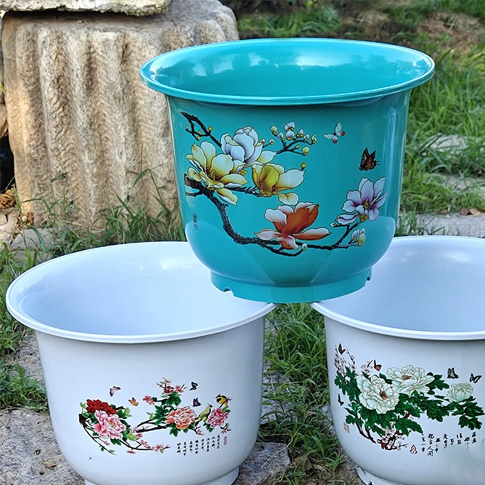 Resin Decorative Flower Pot 3