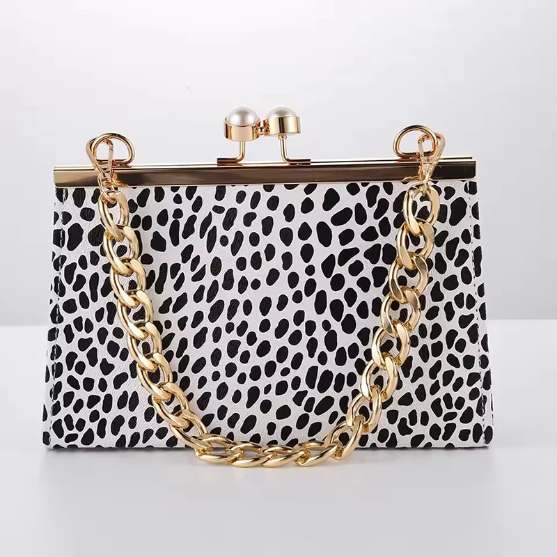 DIY 40 cm Metall dicke Kette Tasche Schultergurt Handtasche Griffe Tasche Zubehör – Detail 5