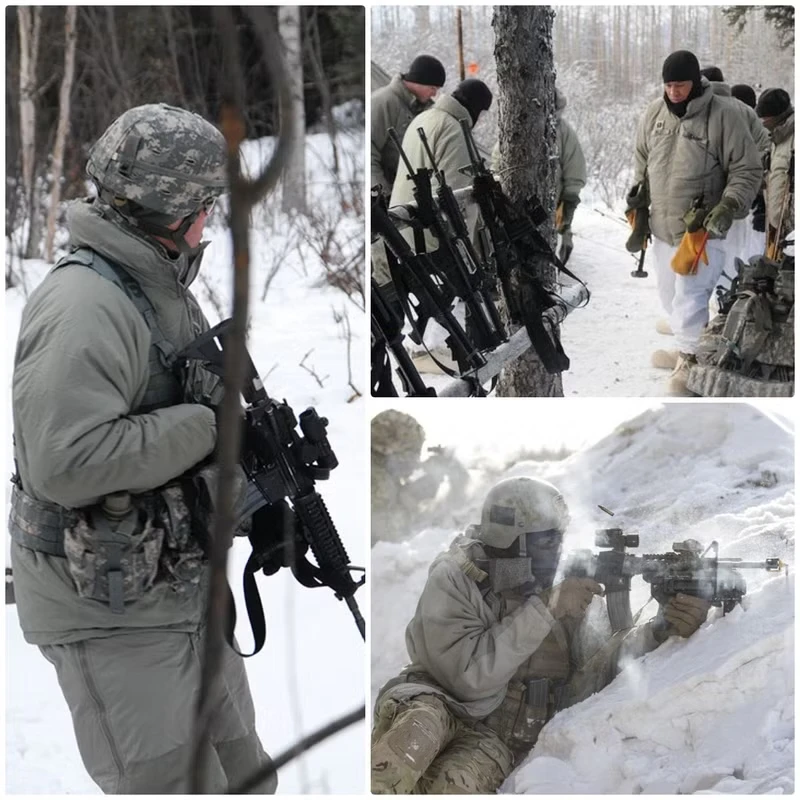 Winter Jacket US Army ECWCS Gen3 Level 7 Extreme Cold Weather Parka Military Gray 2025 Puffer Hooded Waterproof Tactical Winter Jacket For Men