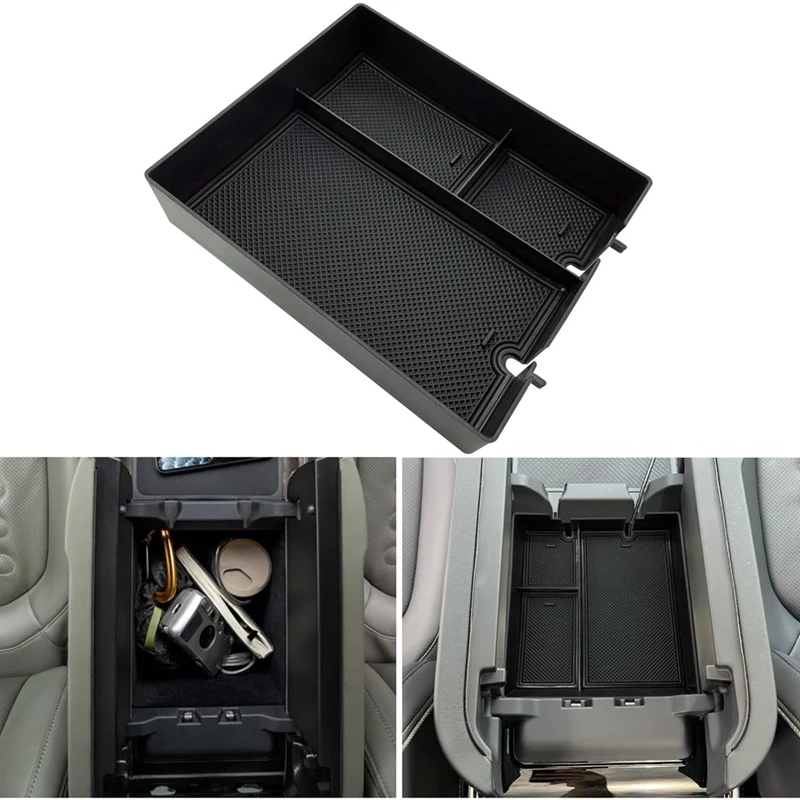 

Center Console Organizer For Rivian R1T R1S 2022 2023 Accessories Armrest Storage Box, Center Console Tray