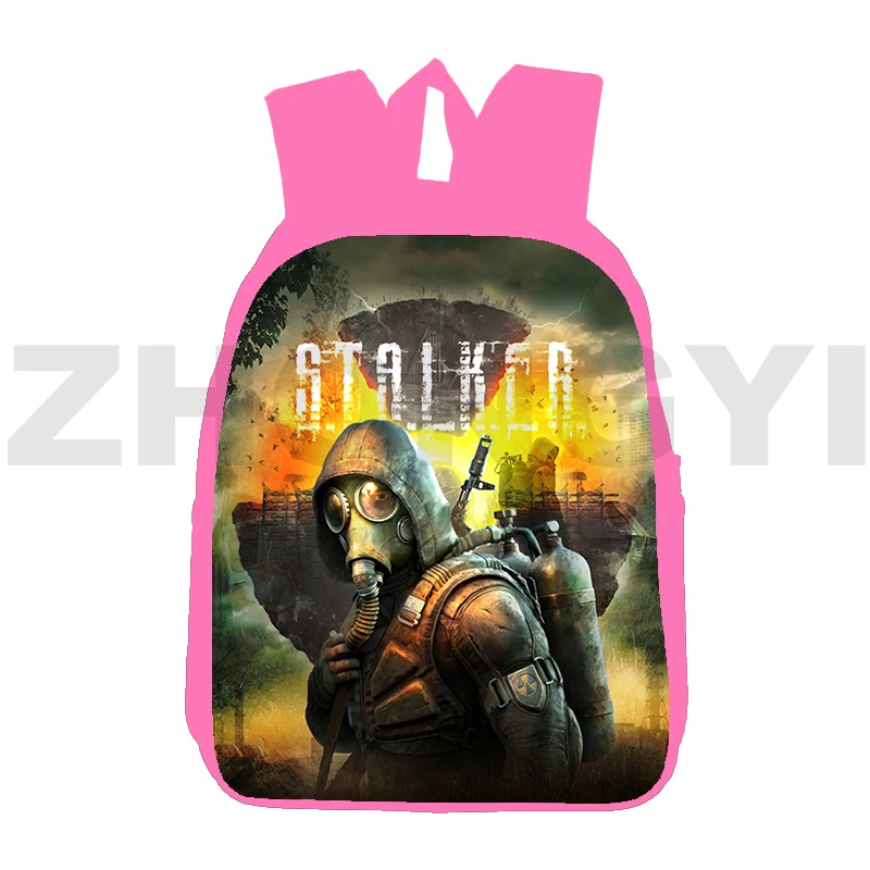 

Quality Nylon 3D Print S.T.A.L.K.E.R. 2 Heart of Game Backpack 12/16 Inch Stalker 2 Shadow Classic Canvas Backpack Women Bookbag
